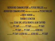 Psycho Thrillers - Terrorist Extinction