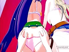 Wendy And Lucy 3-Way 3D Hentai Pov - Fairy Tail - With