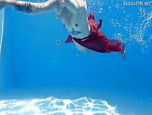 Cute Finlands Best Mimi Cica Underwater Nude Swimming