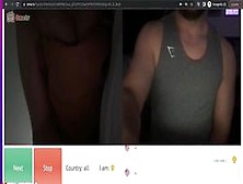 Skinny Girl Flashes Small Nipples On Omegle