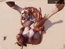 Wild Life / Furry Porn Tiger Creampie's Inside Tali