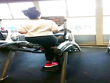 Super Thick Bubble Butt Gym Babe In Spandex