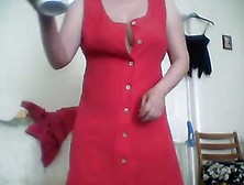 Wife Lifts Dress For A Show