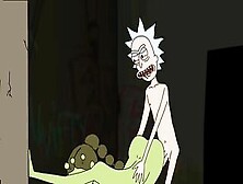 Rick Gets Lucky After A Schwifty Party (With Sound)