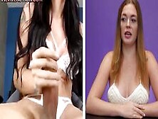 She Reacts - Casting Perverted Dirty Hoes Watch Trans Ladies Jerking