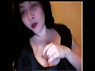 Teasing Big Tits On Webcam
