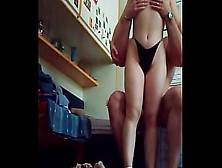 Chubby Slut With Small Melons Filmed By Secret Web-Cam During Sex