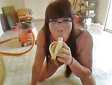 Femboy Loves Bananas