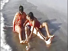 Indian Sex Fun On The Beach