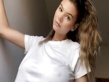 Ashley Tervort Tits See Through Wet Shirt Video Leaked