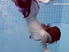 Underwater Breath Hold Girl