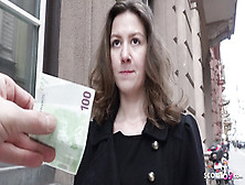 German Scout - College Teenager Alessandra Talk To Screw At Public Agent Casting - Reality