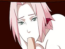 Sakura Haruno The Schlong Sucker (Naruto Asian Cartoon)