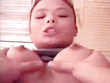 Asian With Big Boobs Gives Great Bj