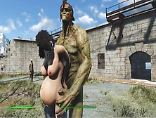 Large Orc Roughly Drilled Brunette | Pc Game,  Fallout Porno
