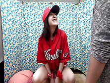 Hitomi Is A Japanese Amateur Who Loves Watching Baseball!