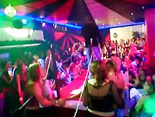 Party Babes Have Fun With Stripper
