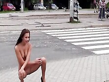 Goddess Dark Hair Michaela Isizzu Gets Nude In Public