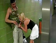German Amateur Woman Is Fucked In The Train
