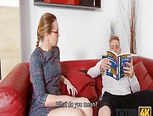 Tutor4K.  Nerdy Physics Tutor And Student Have Sex After Switching Roles