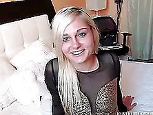 Blue Eyed Teen Blonde Sucks And Rides Cock In Pov