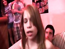 College Groupsex Sex At The Party