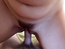 Cute Amateur Brunette Jezebel Gives Blowjob And Gets Fucked In Bed Pov