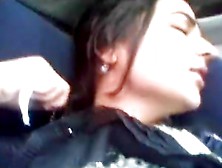 Hot Busty Indian Girlfriend Fucked In The Car