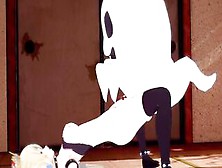 Boo Ghost Penetrates Bowsette - Incredible Sexy Mario Bros Universum