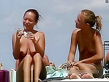 Sexy Spanish Beach Girl Cameltoe Big Tit Video