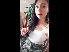Tiktok (27) - Braless Bouncing Breasts Home-Made Set Of