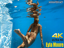 Eyla Moore,  A Famous Model,  Glides Elegantly Through The Water