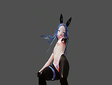 Hentai Mmd Type. Lo Playboy Girl Dance 3D Undress Blue Hair Color Edit Smixix