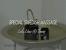 Special Swedish Massage (Lola,  Uma & Tommy)