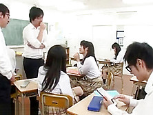Japanese Schoolgirls Strip,  Dance,  Piss,  Masturbation