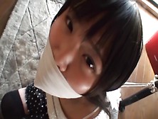 Cute Asian Girl Bound And Gagged