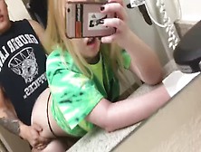Young 19 Year Old Gets Her Pussy Pounded By Her Older Asian Boyfriend