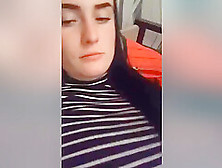 Whore Shows Her Friends Boobies On Periscope