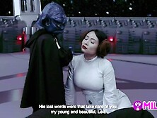 Cum Wars: Master Yoda Fucks Princess Leia