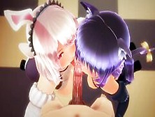 Neko & Tomoe Threesome [Insult Order]