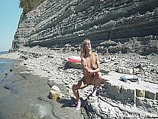 Free Film - Awesome Dirty Nudist Whore In The Public Beach - Sasha Bikeyeva