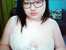 Cute Chubby Asian College Girl On Cam Pt2