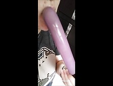 Big Boobs – 20Yr Old College Slut Deepthroating A Vibrator