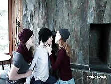 Three Hot Babes Bring Each Other To Multiple Orgasms
