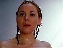 Kim Cattrall Nude,  Cleavage Scene In Sex And City