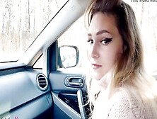 Blonde Deep Blows Dick And Gets Cum Into Mouth While No 1 Sees - Into Vehicle