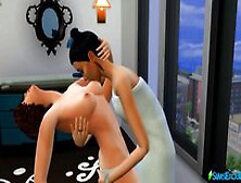 Friends Spent Time Together (3D Hentai / Sims 4)