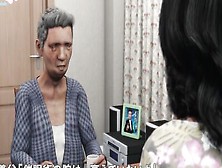 Animated Milf With Giant Boobs Is Getting Her Hairy Snatch Rammed By An Old Man