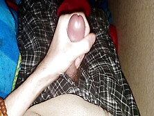Thick Cum Load While In Bed.