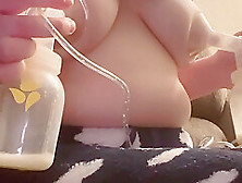 Pumping Natural Milky Tits